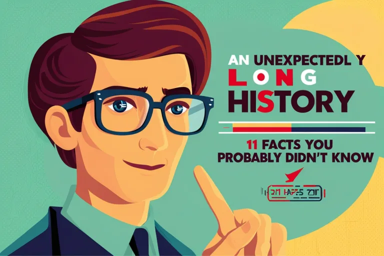 An Unexpectedly Long History 11 Facts You Probably Didn't Know