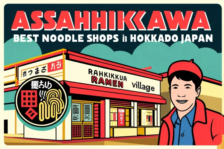 Asahikawa Ramen Village: Best Noodle Shops in Hokkaido Japan