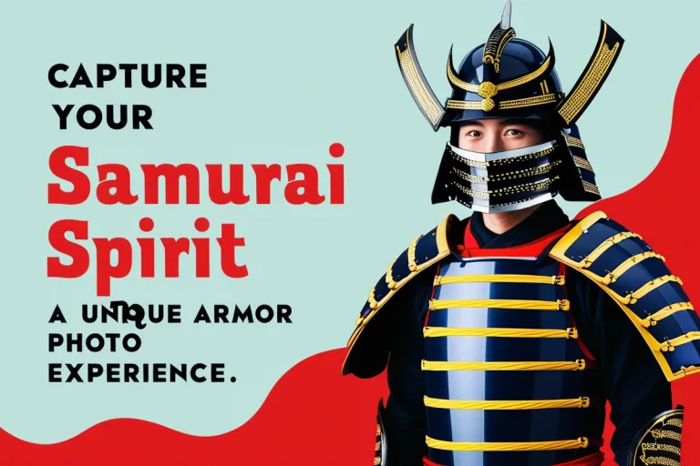 Capture Your Samurai Spirit A Unique Armor Photo Experience