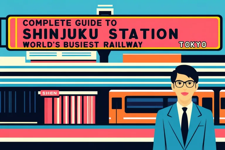 Complete Guide to Shinjuku Station Tokyo World's Busiest Railway