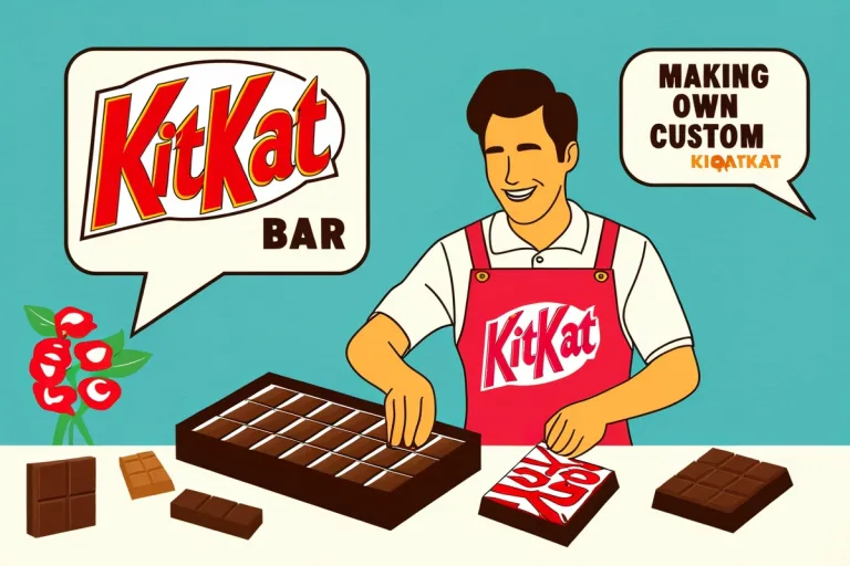 Making Our Own Custom KITKAT Bar at the ...