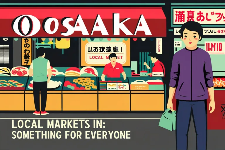 Local Markets in Osaka: Something for Everyone