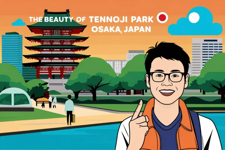 Discover the Beauty of Tennoji Park in Osaka Japan