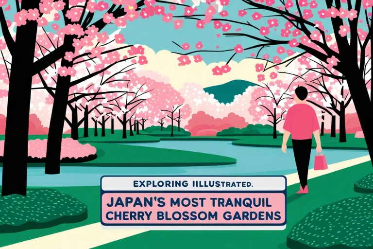 Exploring Japan's Most Tranquil Cherry Blossom Gardens