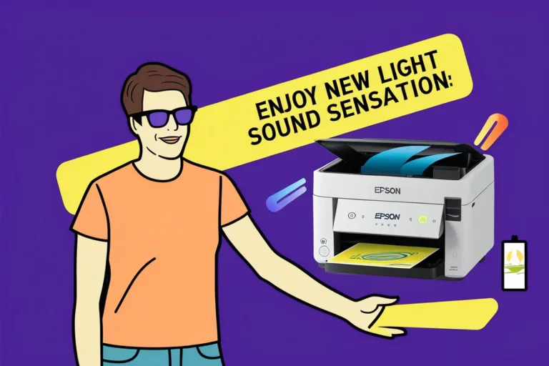 Enjoy New Light Sound Sensation Epson EcoTank Printer Review