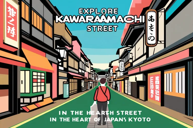 Explore Charming Kawaramachi Street in the Heart of Japan's Kyoto