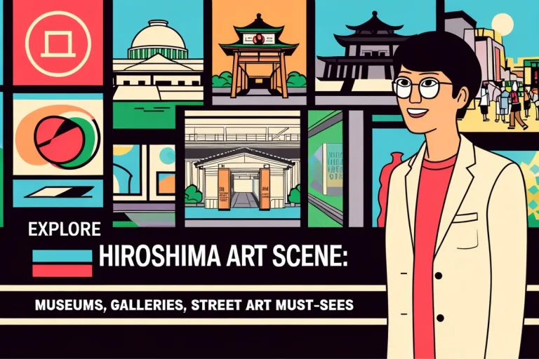 Explore Hiroshima Art Scene: Museums, Galleries, Street Art Must-Sees