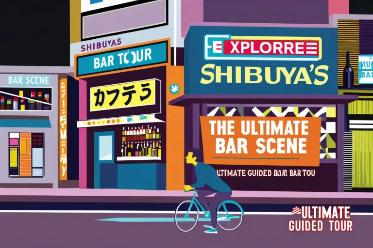 Explore Shibuyas Bar Scene The Ultimate Guided Bar Tour