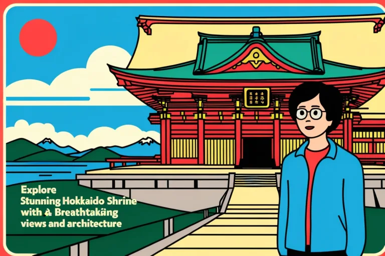 Explore Stunning Hokkaido Shrine with Breathtaking Views and Architecture