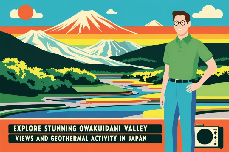 Explore Stunning Owakudani Valley Views and Geothermal Activity in Japan