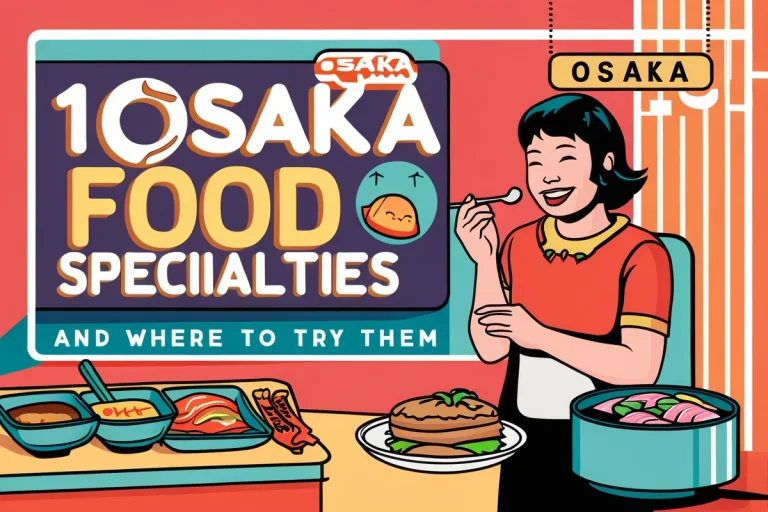 10 Osaka Food Specialties and Where to Try Them