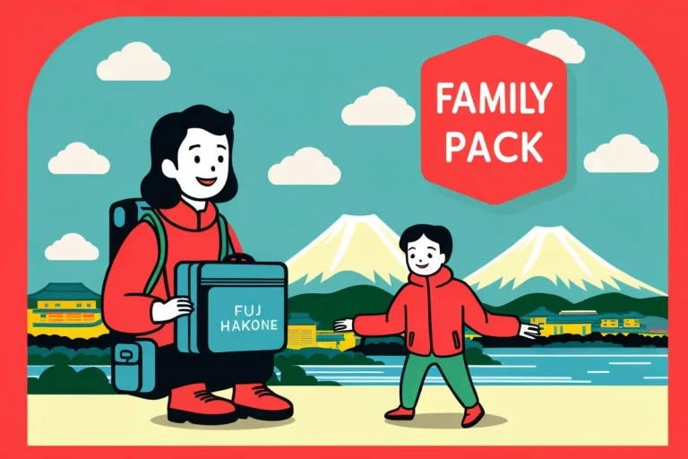 Family Pack: 11 Days Self-Travel Trip To Tokyo Fuji Hakone