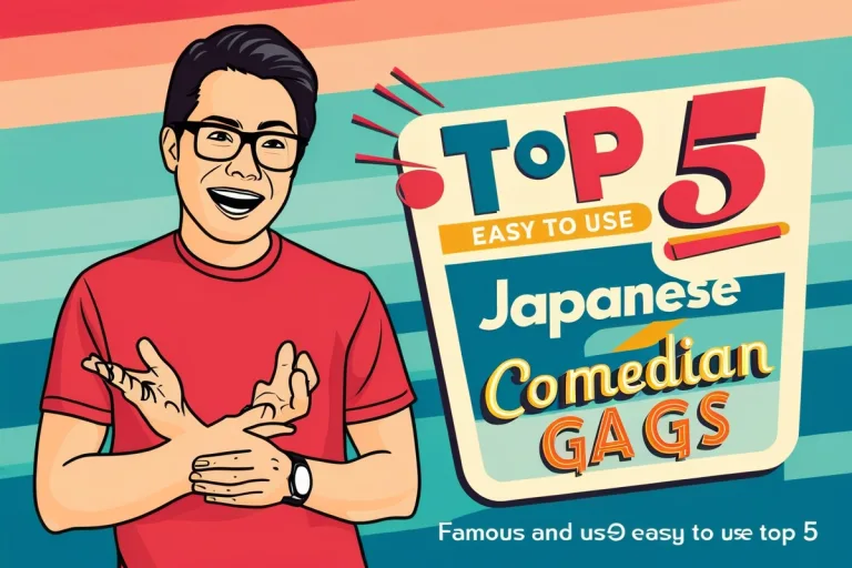 Famous And Easy To Use Top 5 Japanese Comedian Gags