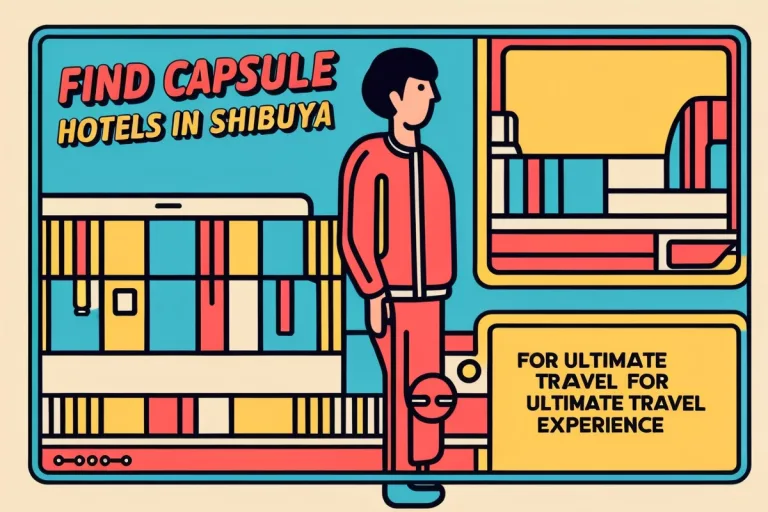 Find Capsule Hotels in Shibuya for Ultimate Travel Experience