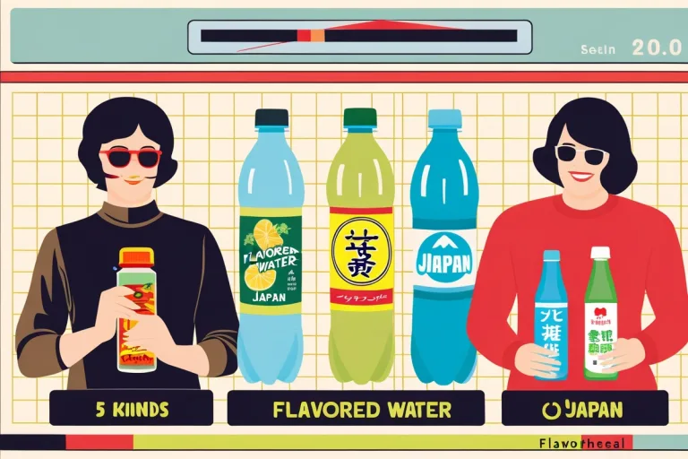 Five Kinds of Flavored Water Unique to Japan