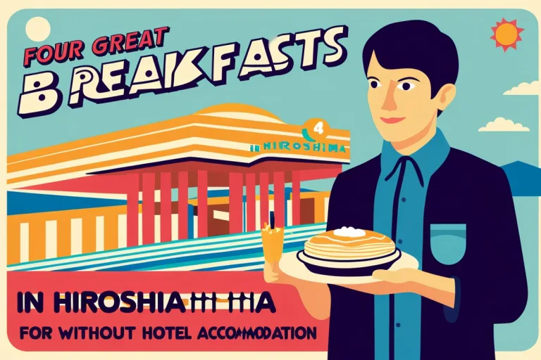 Four Great Breakfasts in Hiroshima for Those Without Hotel Accommodation