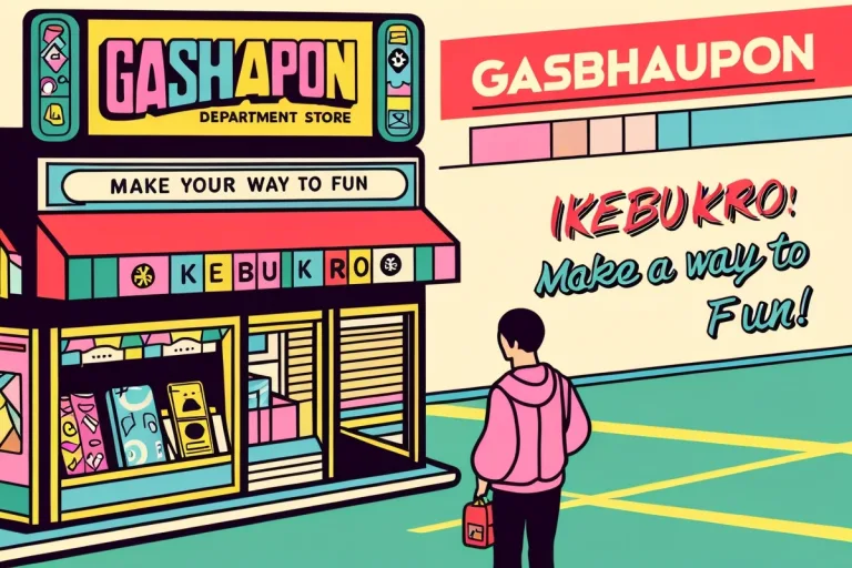 Gashapon Department Store Ikebukuro: Make Your Way to Fun