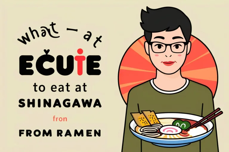 Guide On What To Eat At Ecute Shinagawa From Ramen