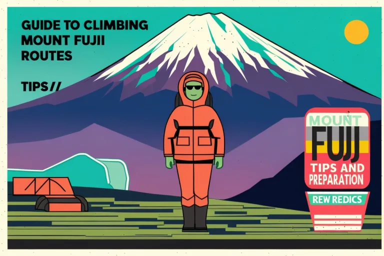 Guide To Climbing Mount Fuji Routes Tips And Preparation