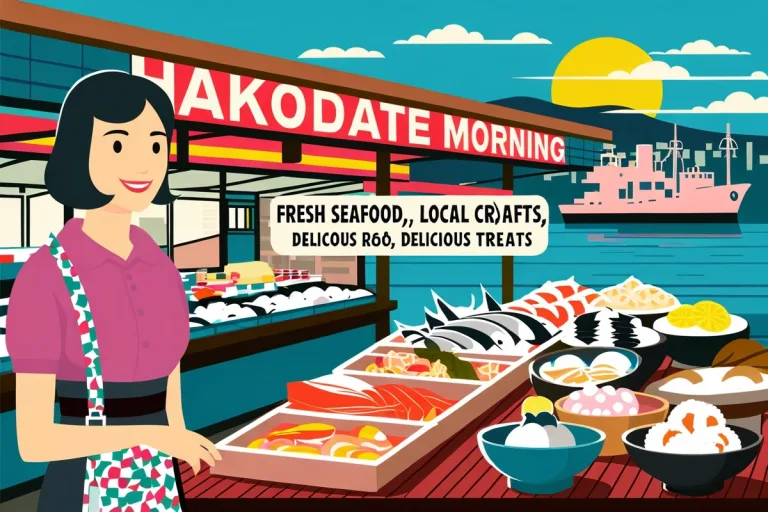 Hakodate Morning Market - Fresh Seafood, Local Crafts, Delicious Treats