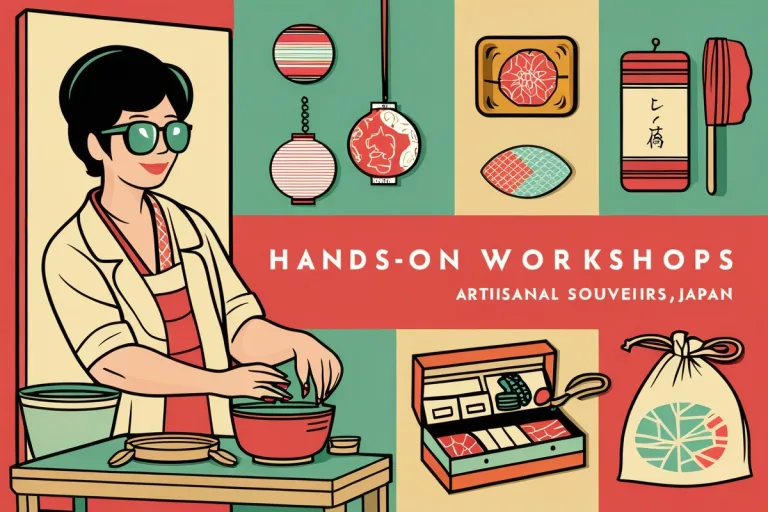 Hands-On Workshops Artisanal Souvenirs Japan