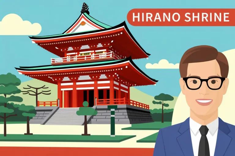 Hirano Shrine in Kyoto Japan History Culture Architecture Location Visiting