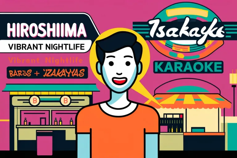 Hiroshima Vibrant Nightlife Bars Izakayas Karaoke - WordPress Guide