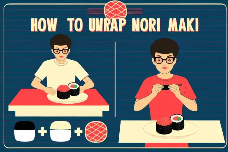 How to Unwrap Onigiri and Nori Maki Guide Tutorial