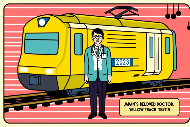 Japan's Beloved Doctor Yellow Track Testing Train to Roll Out