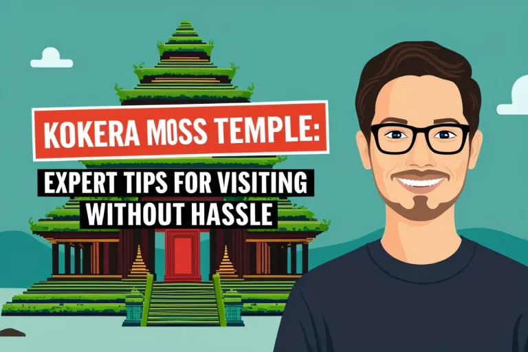 Kokedera Moss Temple: Expert Tips for Visiting Without Hassle