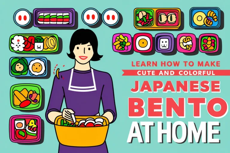 Learn How To Make Cute and Colorful Japanese Bento at Home