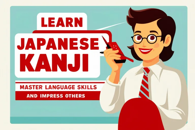 Learn Japanese Kanji to Master Language Skills and Impress Others