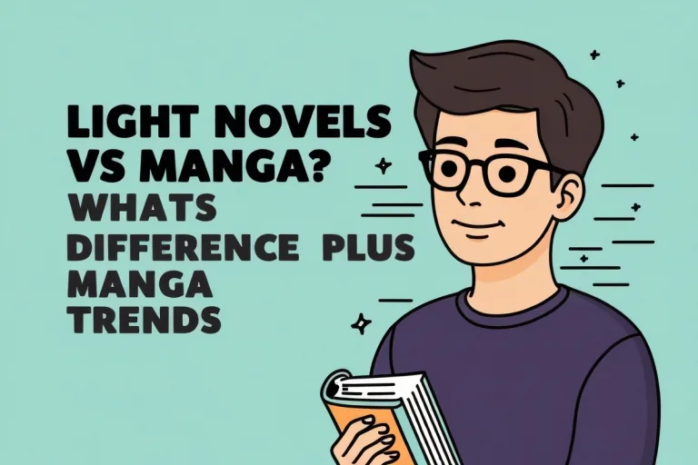 Light Novels VS Manga Whats The Difference Plus Manga Trends