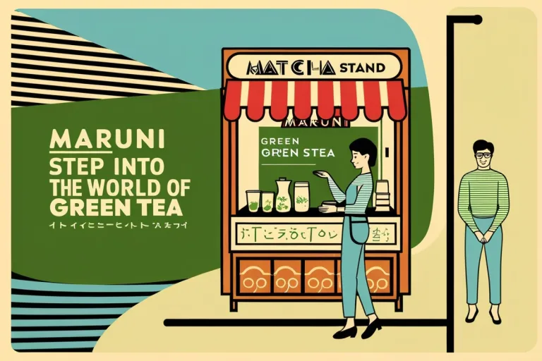 Matcha Stand Maruni Step Into The World Of Green Tea