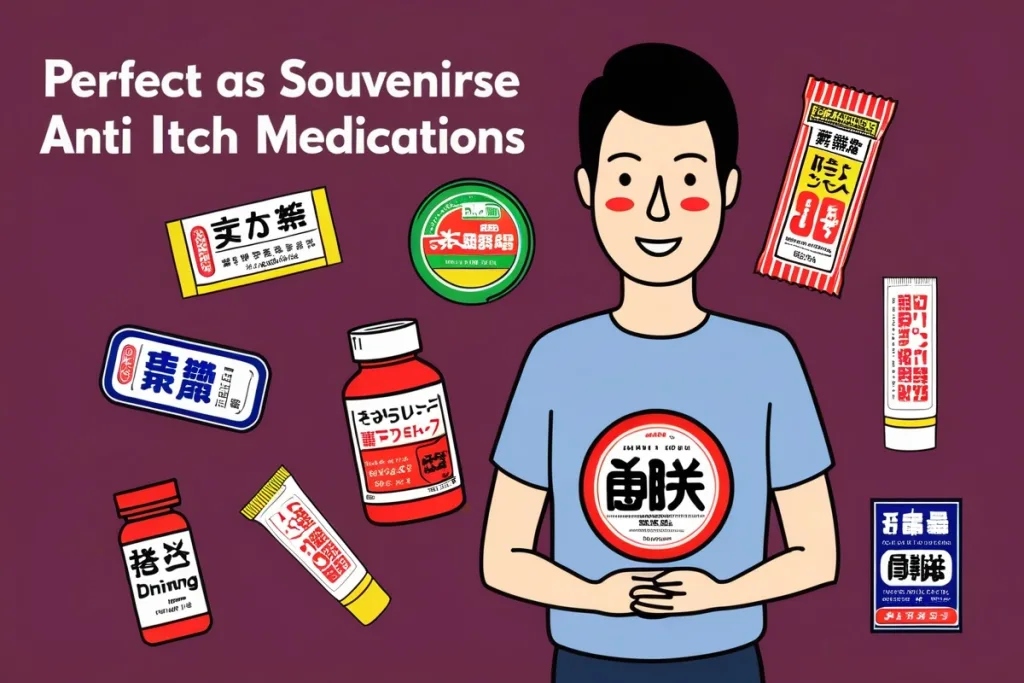 Perfect As Souvenirs Seven Japanese Anti Itch Medications