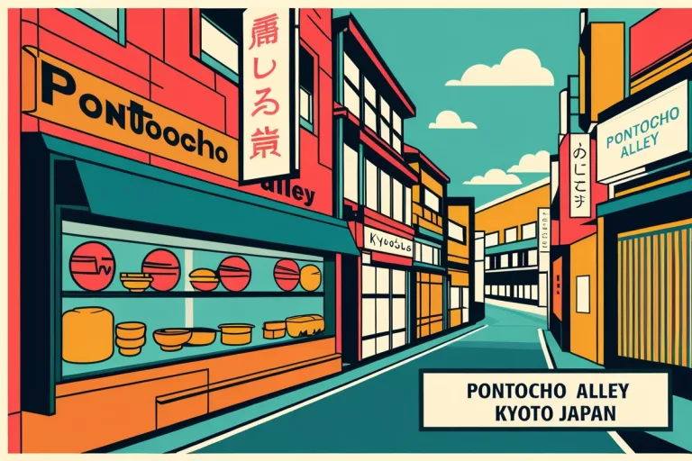 Pontocho Alley Kyoto Japan Food Travel Restaurant Guide Blog Post