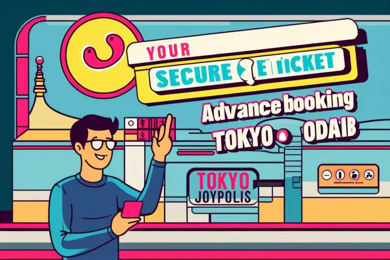 Secure Your Eticket Tokyo Joypolis Odaiba Advance Booking Online Ticket