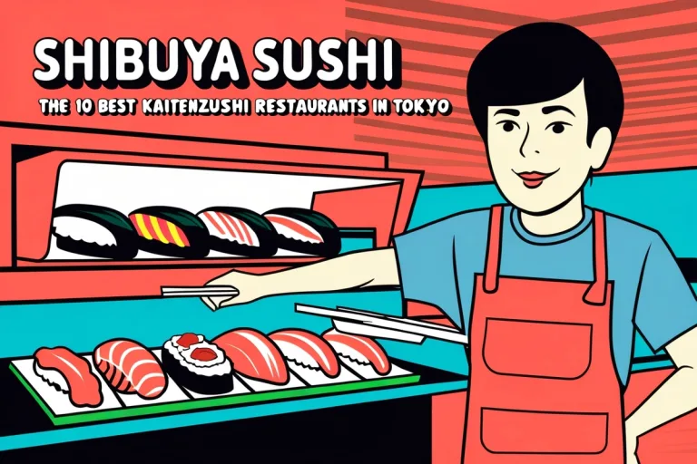 Shibuya Sushi The 10 Best Kaitenzushi Restaurants in Tokyo