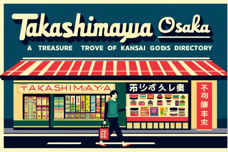 Takashimaya Osaka A Treasure Trove of Kansai Goods Directory