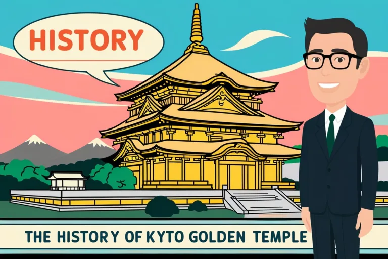 The History of the Kyoto Golden Temple