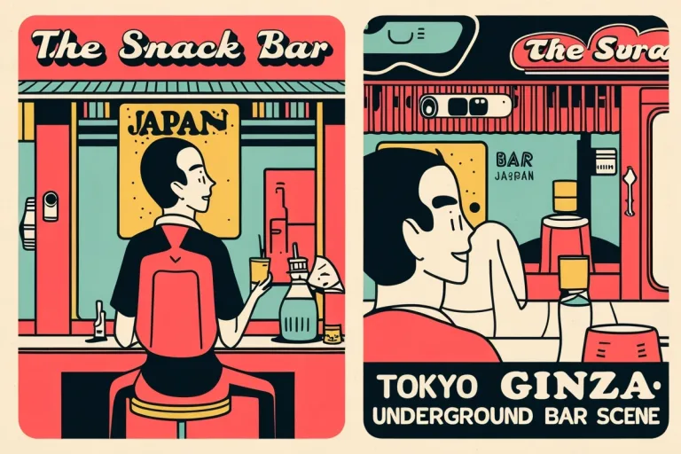 The Snack Bar Japan Eccentric Underground Bar Scene Tokyo Ginza