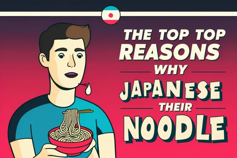 The Top Reasons Why Japanese People Slurp Their Noodles