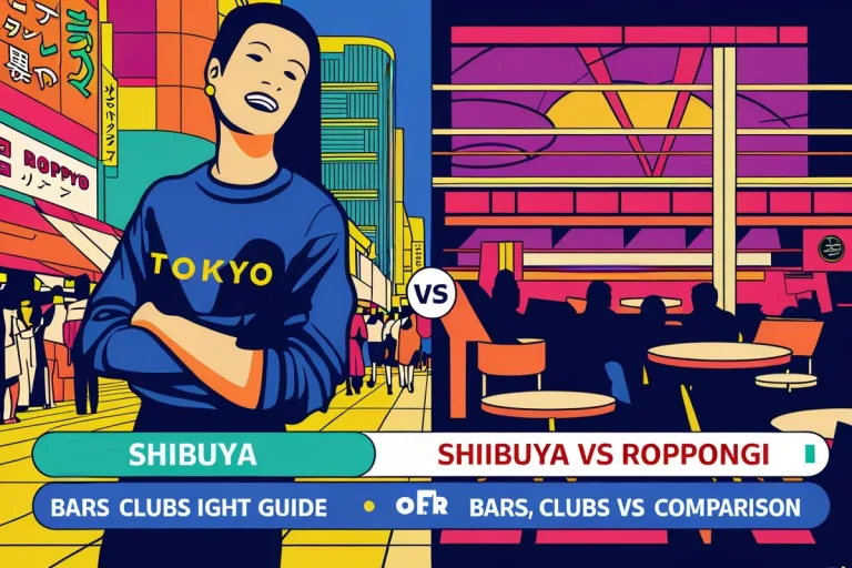 Tokyo Nightlife Shibuya Vs Roppongi Guide Bars Clubs Comparison