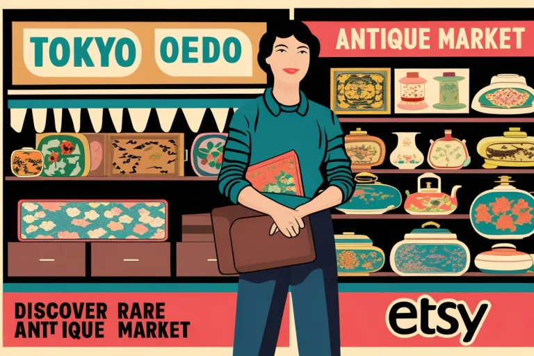 Tokyo Oedo Antique Market: Discover Rare Finds at Etsy