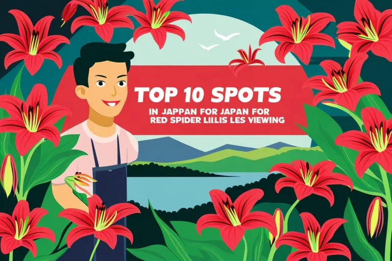 Top 10 Spots in Japan for Red Spider Lilies Viewing