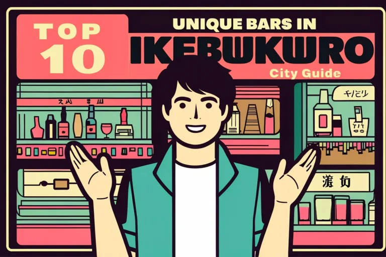 Top 10 Unique Bars in Ikebukuro Tokyo City Guide