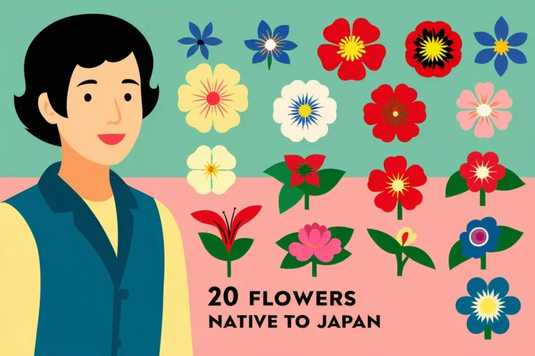 20 Flowers Native to Japan