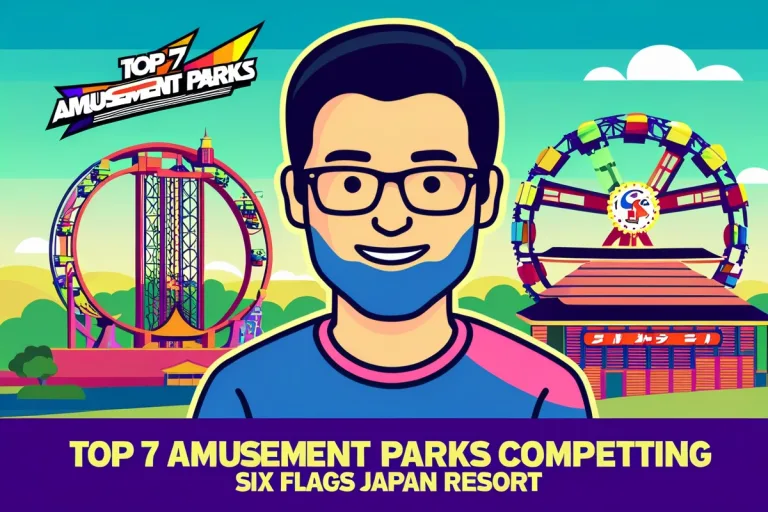 Top 7 Amusement Parks Competing with Six Flags Japan Resort