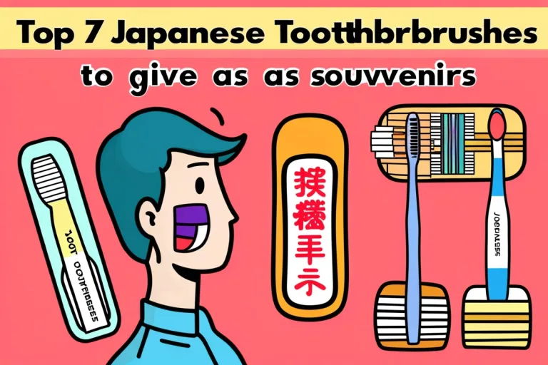 Top 7 Japanese Toothbrushes to Give as Souvenirs