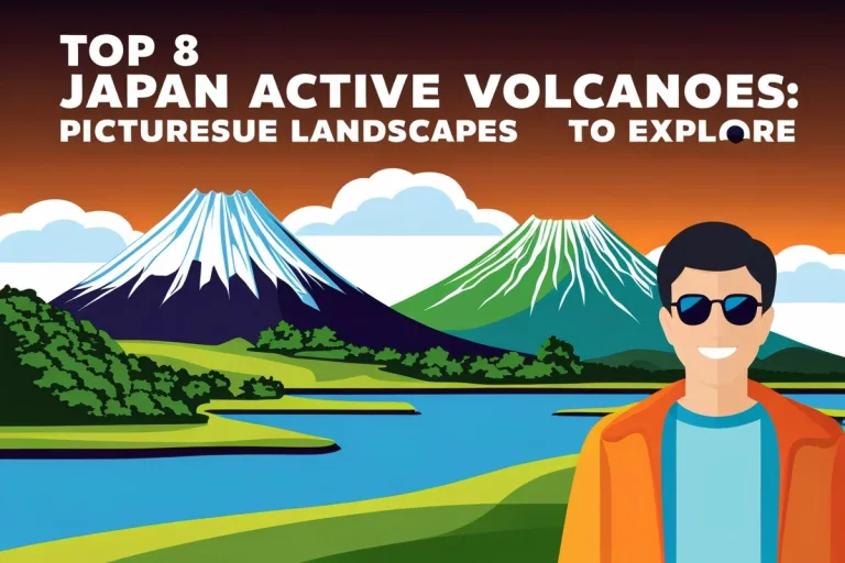 Top 8 Japan Active Volcanoes: Picturesque Landscapes to Explore